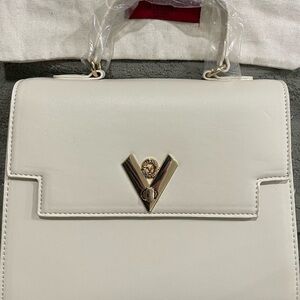 Valentino White Handbag + Dustbag
